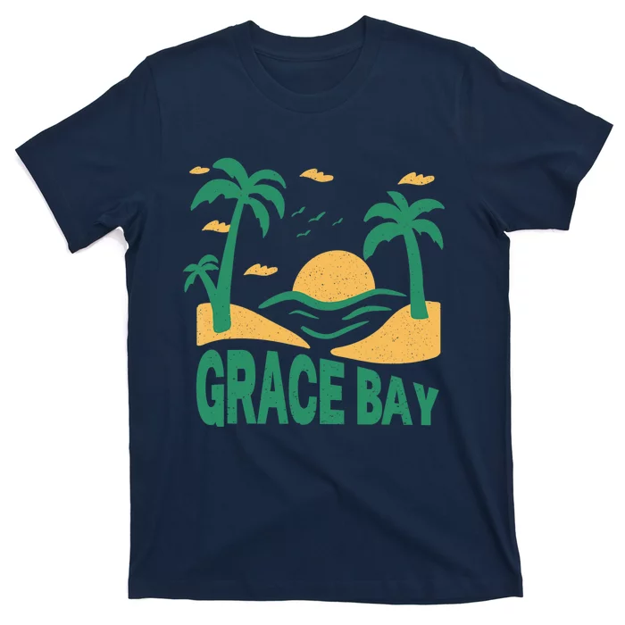 Grace Bay Summer Vacation Travel Souvenir T-Shirt