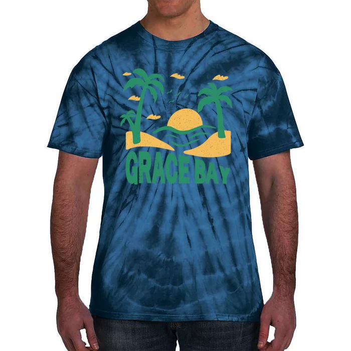 Grace Bay Summer Vacation Travel Souvenir Tie-Dye T-Shirt