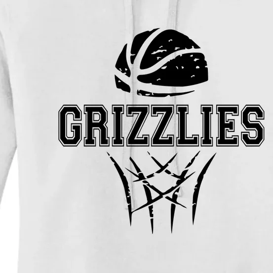 Grizzlies Basketball Sport Gift Women's Pullover Hoodie