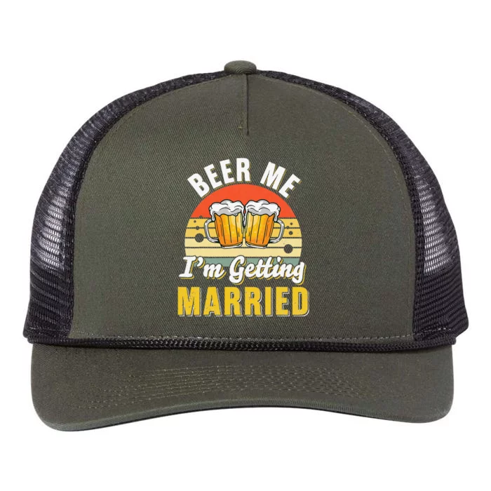 Groom Bachelor Supplies Party Wedding Retro Rope Trucker Hat Cap