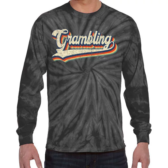 Gram Bling School Sport Name Tie-Dye Long Sleeve Shirt