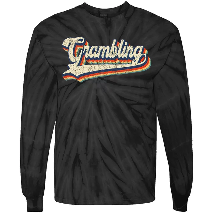 Gram Bling School Sport Name Tie-Dye Long Sleeve Shirt