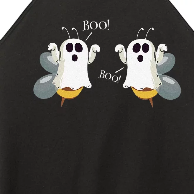 Ghost Bees Saying Boo Funny Halloween Gift Women’s Perfect Tri Rocker Tank