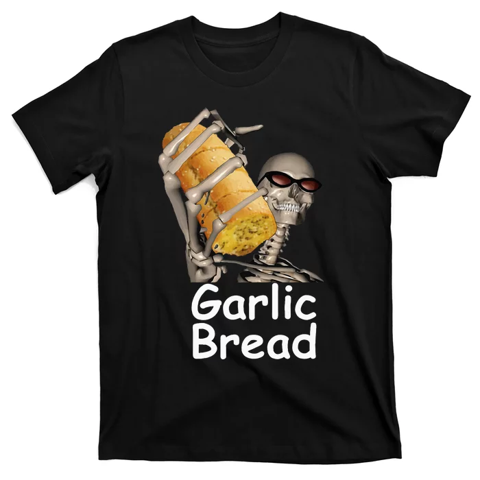 Garlic Bread Skeleton T-Shirt