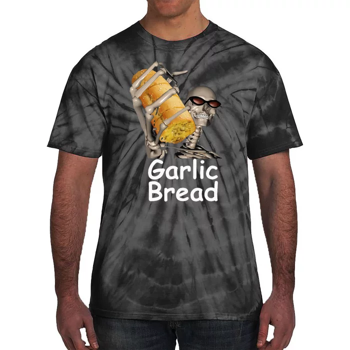 Garlic Bread Skeleton Tie-Dye T-Shirt