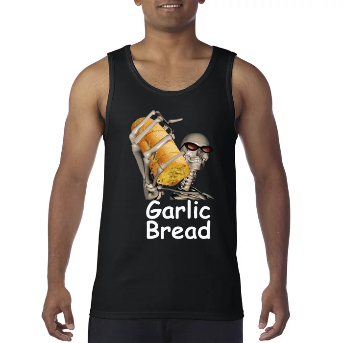 Garlic Bread Skeleton Tank Top