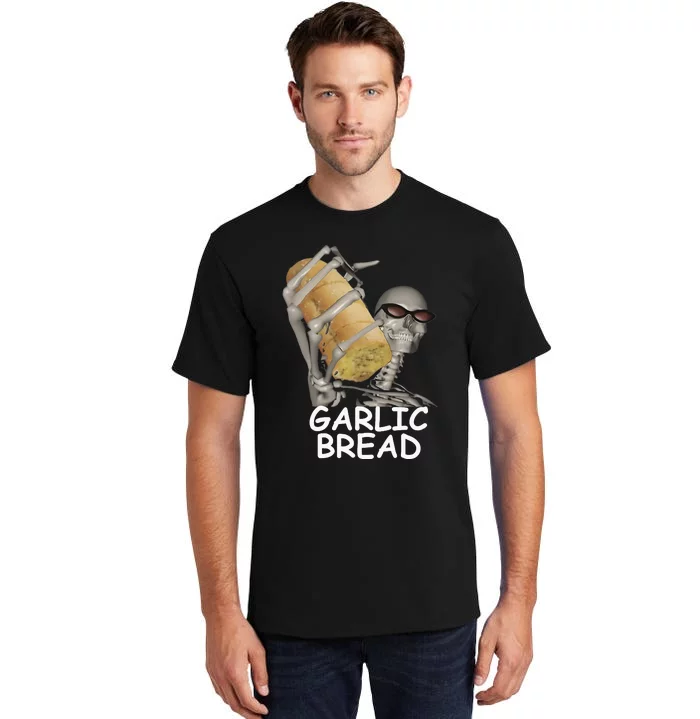 Garlic Bread Skeleton Tall T-Shirt