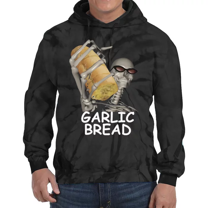 Garlic Bread Skeleton Tie Dye Hoodie