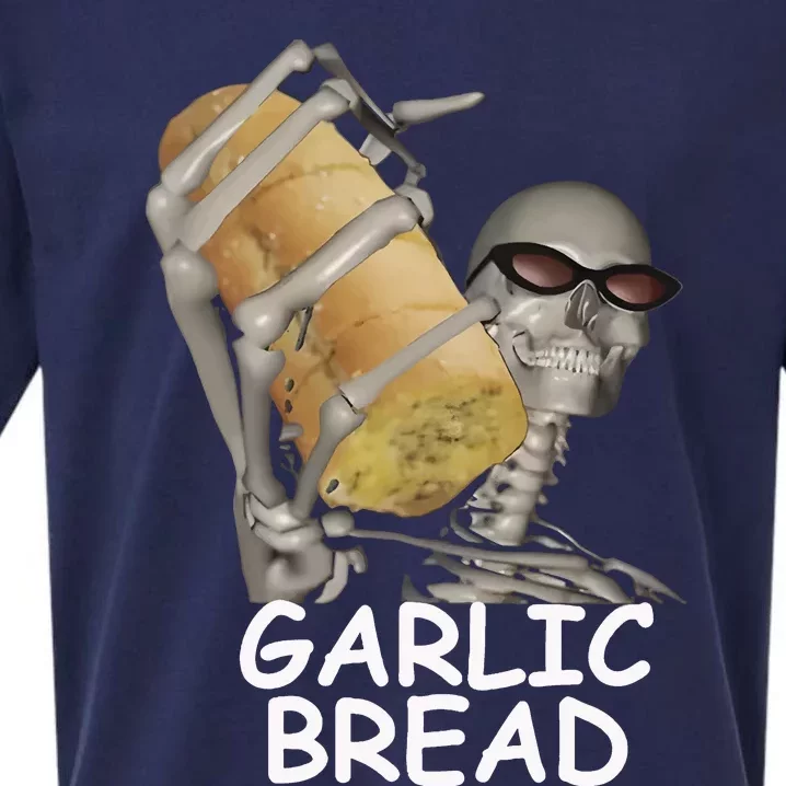 Garlic Bread Skeleton Sueded Cloud Jersey T-Shirt