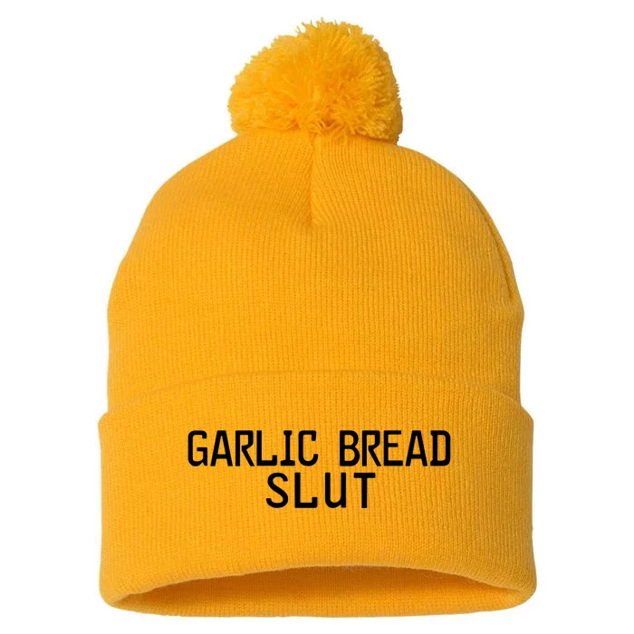 Garlic Bread Slut Pom Pom 12in Knit Beanie