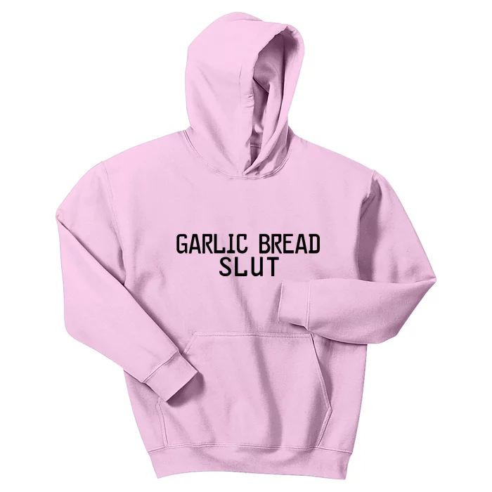 Garlic Bread Slut Kids Hoodie