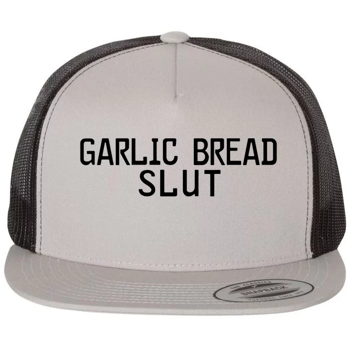 Garlic Bread Slut Flat Bill Trucker Hat