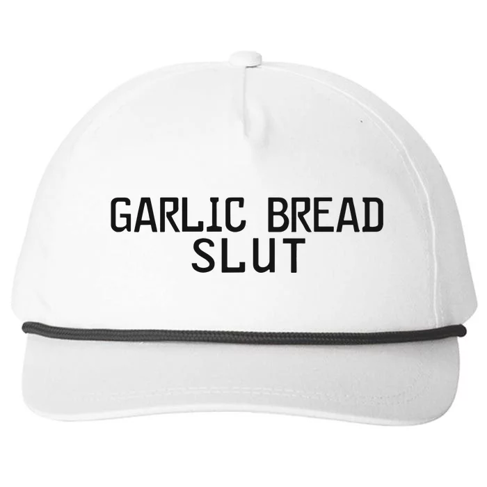 Garlic Bread Slut Snapback Five-Panel Rope Hat