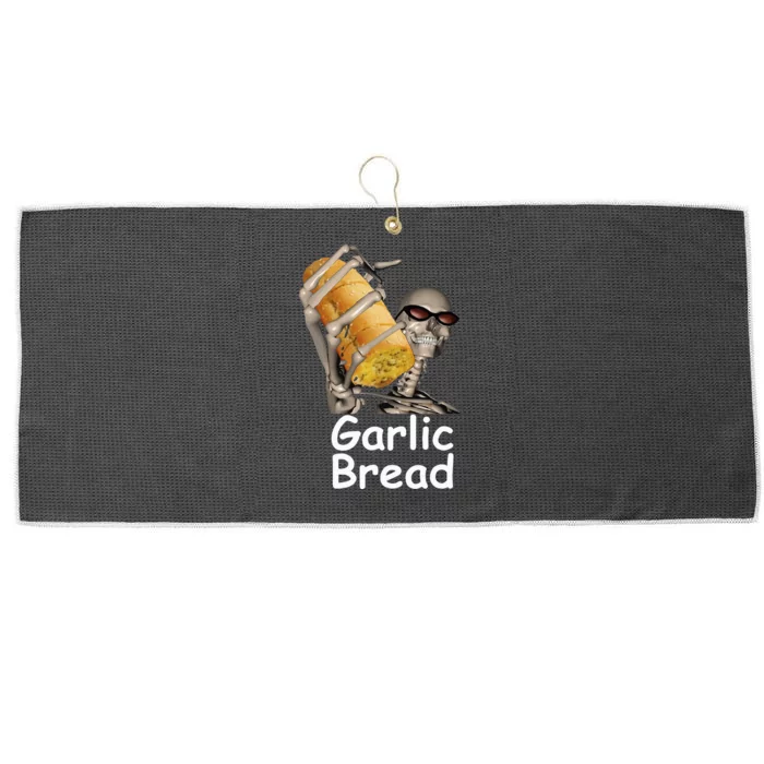 Garlic Bread Skeleton Large Microfiber Waffle Golf Towel