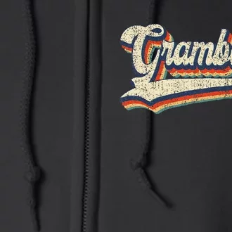 Gram Bling School Sport Name Full Zip Hoodie