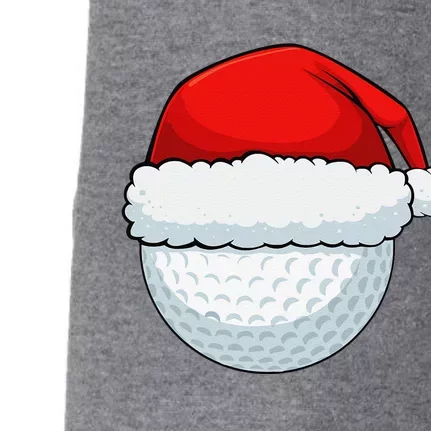 Golf Ball Santa Hat Christmas Pajama Cool Sport Xmas Golfer Doggie 3-End Fleece Hoodie