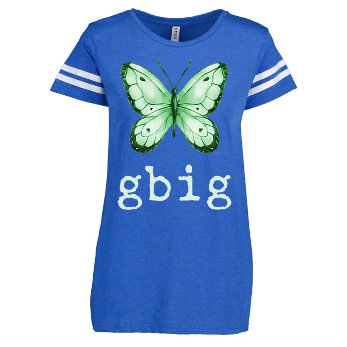 GBig Butterfly Sorority Reveal Big Little for Lil Sister Enza Ladies Jersey Football T-Shirt