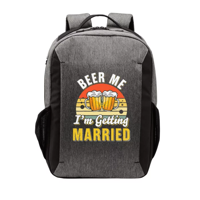 Groom Bachelor Supplies Party Wedding Vector Backpack