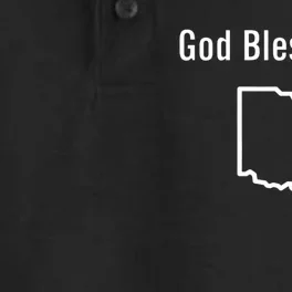 God Bless Texas Ohio Dry Zone Grid Performance Polo