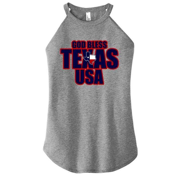 God Bless Texas Women’s Perfect Tri Rocker Tank