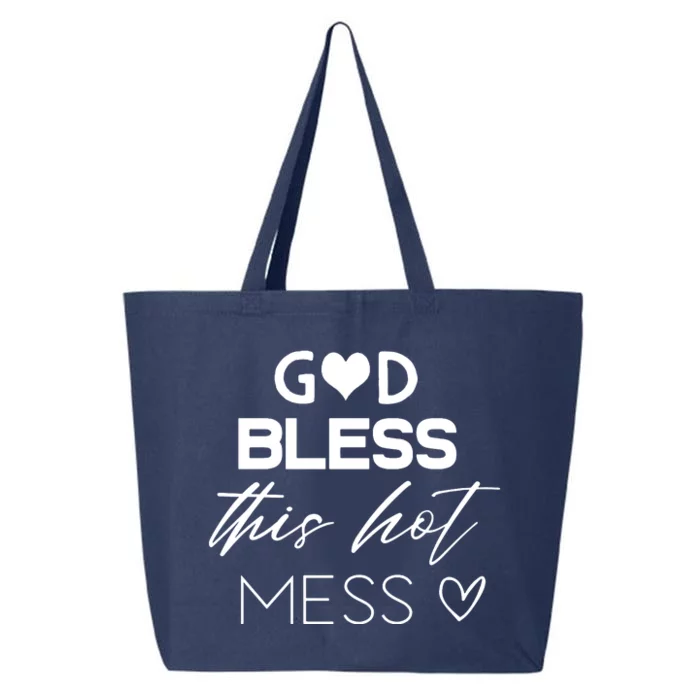 God Bless This Hot Mess 25L Jumbo Tote