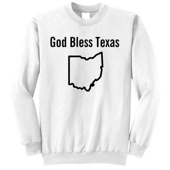 God Bless Texas Ohio Sweatshirt