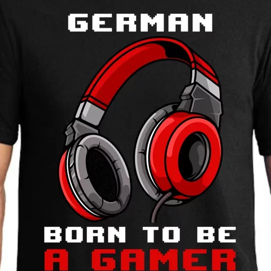 Ger Born To Be A Gamer Personalized Gift Pajama Set