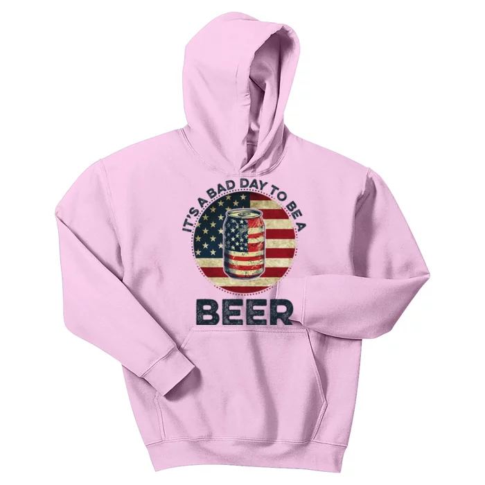 God Bless The Usa American Patriotic Eagle Superhero Designvintage American Flag Kids Hoodie