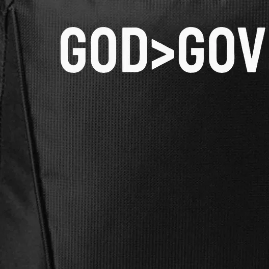 God Bigger Than Gov City Backpack