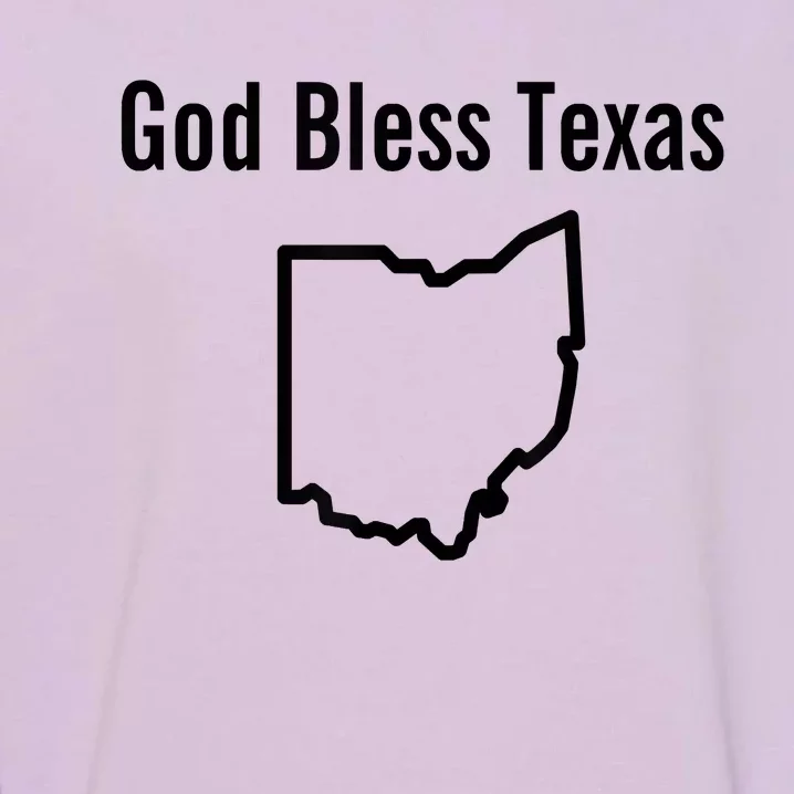 God Bless Texas Ohio Garment-Dyed Sweatshirt