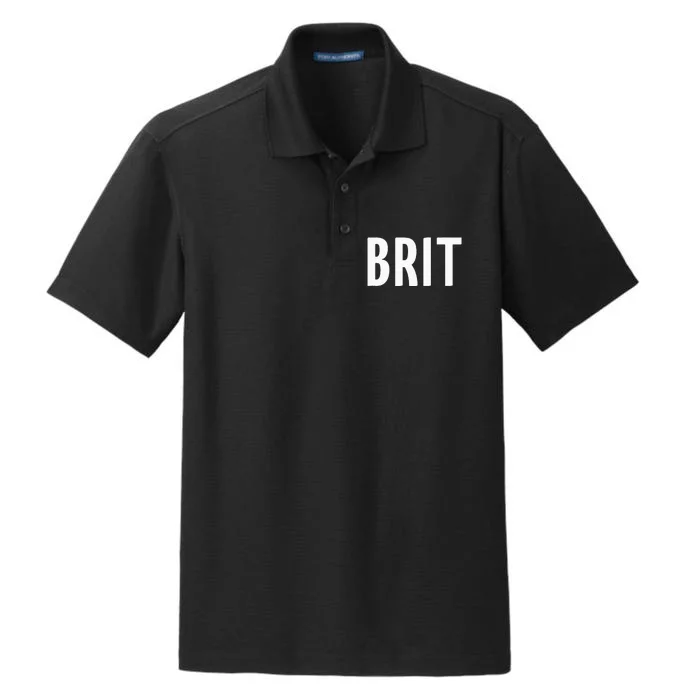 Great Britain Three Part Combo Design British Flag Part 2 Dry Zone Grid Performance Polo