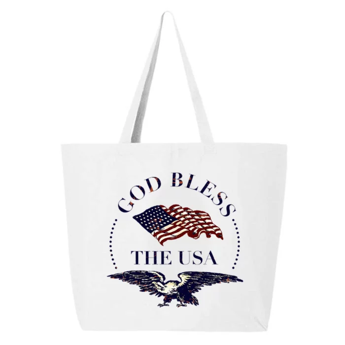 God Bless The Usa 25L Jumbo Tote