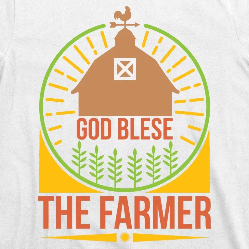 God Blese The Farmer T-Shirt