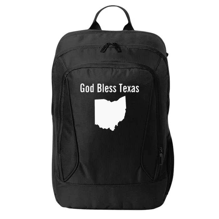 God Bless Texas Ohio City Backpack