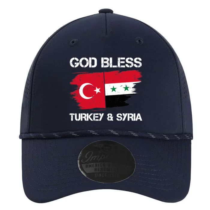 God Bless Turkey & Syria Flag Pray For Turkey Earthquake Performance The Dyno Cap