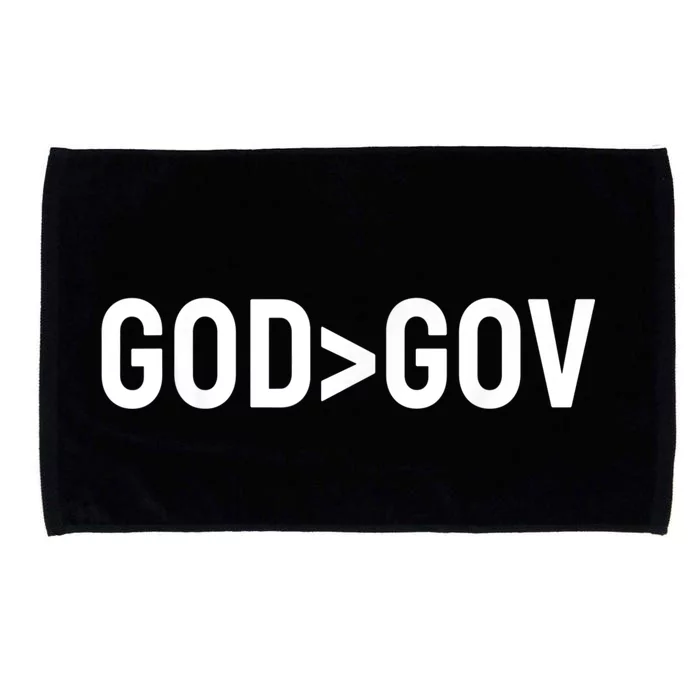 God Bigger Than Gov Microfiber Hand Towel