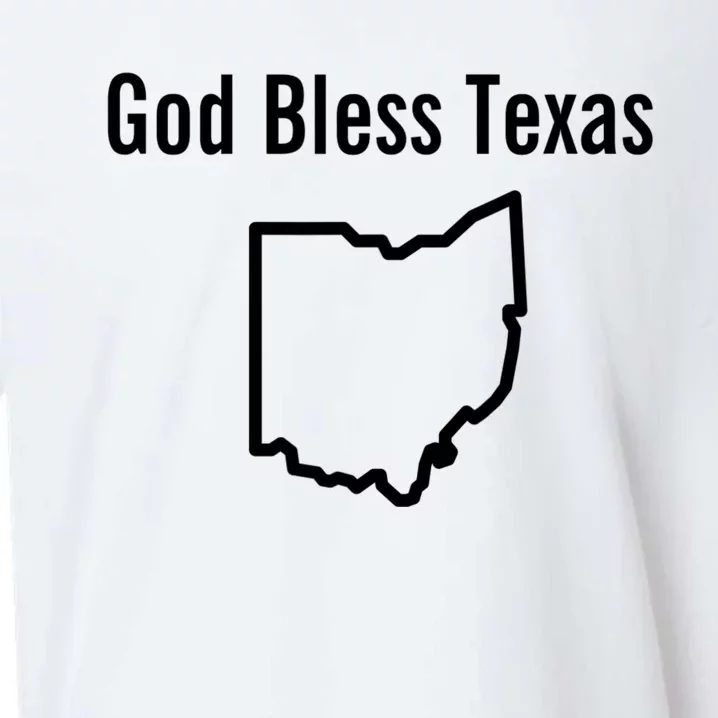 God Bless Texas Ohio Sueded Cloud Jersey T-Shirt