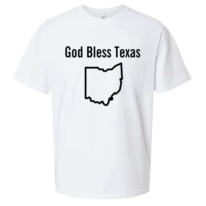 God Bless Texas Ohio Sueded Cloud Jersey T-Shirt