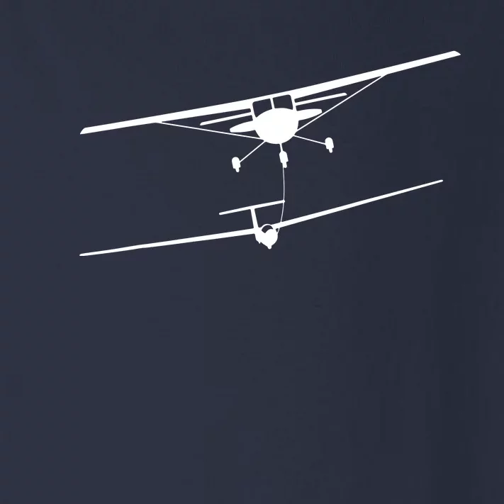 Glider Being Towed Pilot Soaring Gift Toddler Long Sleeve Shirt