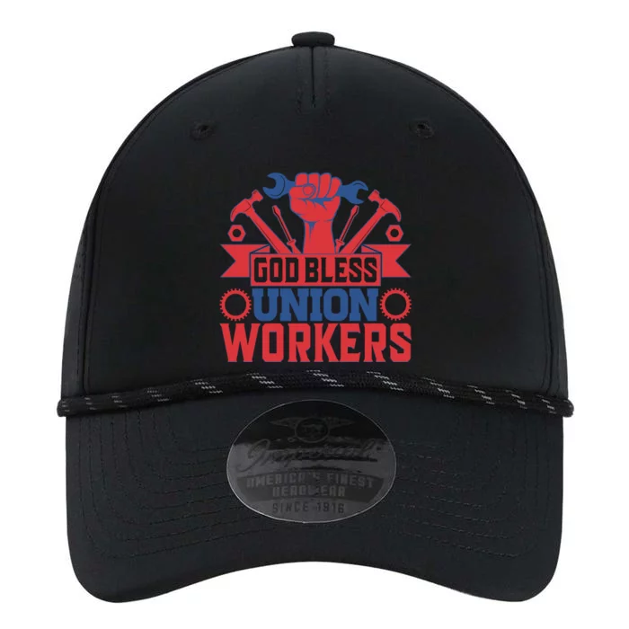 God Bless Union Wokers Labor Day Gift Performance The Dyno Cap