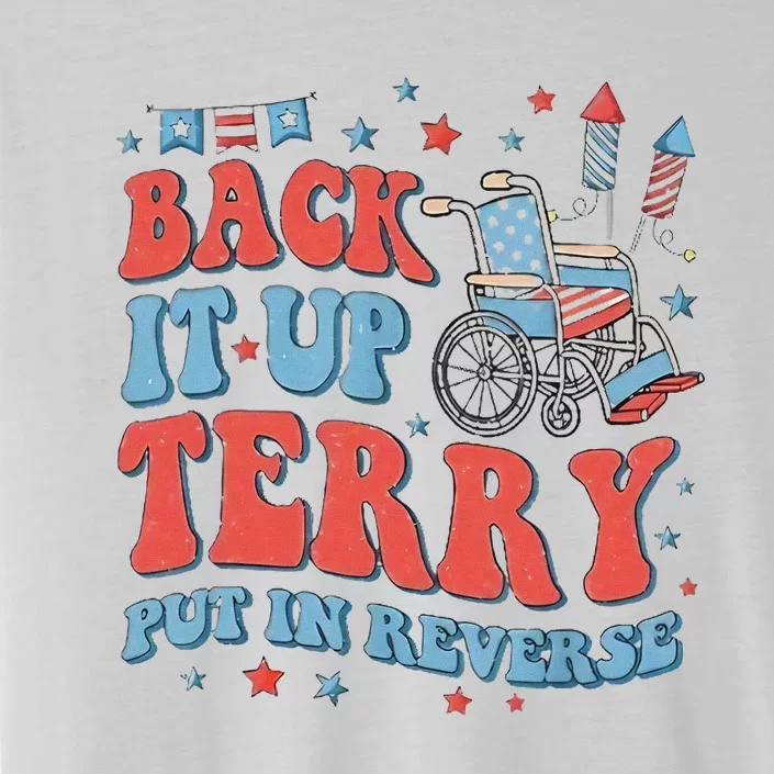 Groovy Back Up Terry Firework Fun ChromaSoft Performance T-Shirt