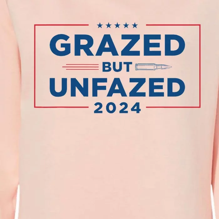 Grazed But Unfazed Presidential Race 2024 Womens California Wash Sweatshirt