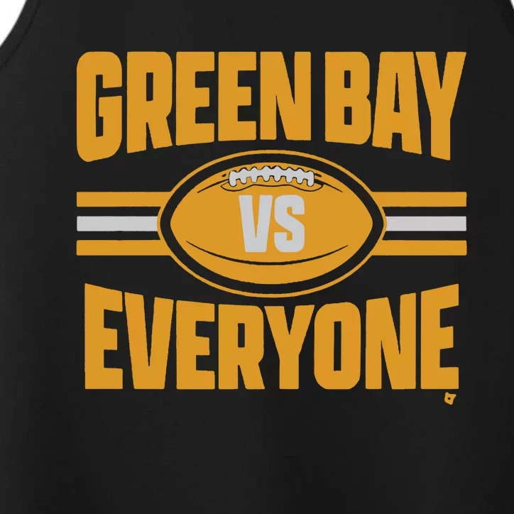 Green Bay Vs Everyone Performance Tank