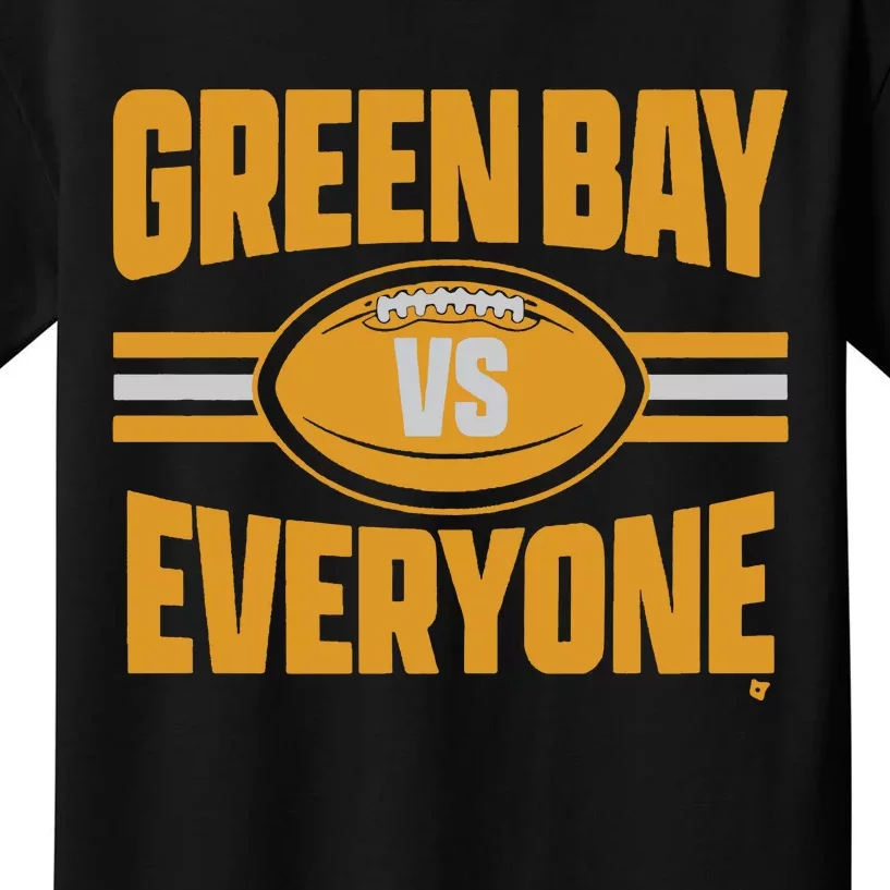 Green Bay Vs Everyone Kids T-Shirt