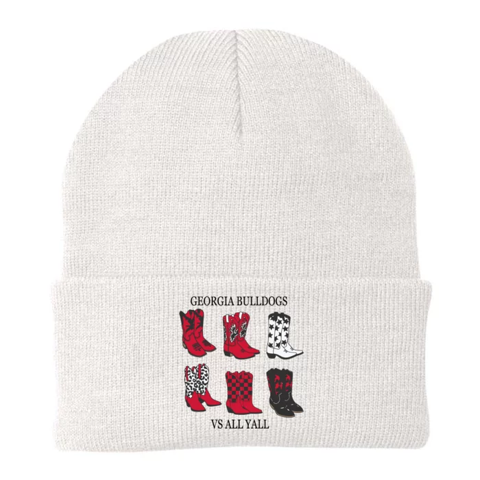 G.E.O.R.G.I.A Bulldogs Vs All Yall Knit Cap Winter Beanie