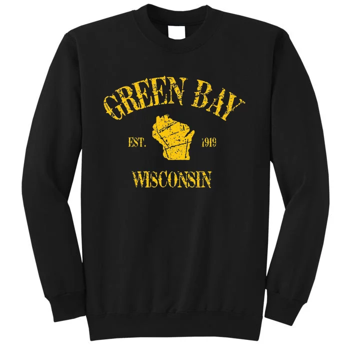 Green Bay Wisconsin Vintage Sports Design Sweatshirt