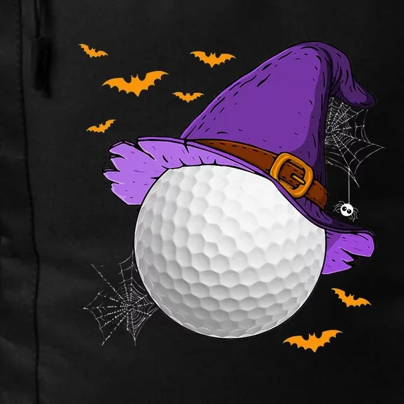 Golf Ball Witch Hat Pumpkin Spooky Halloween Costume Daily Commute Backpack