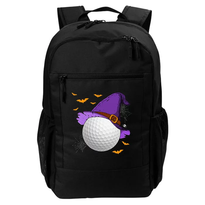 Golf Ball Witch Hat Pumpkin Spooky Halloween Costume Daily Commute Backpack