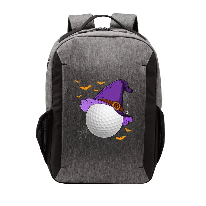 Golf Ball Witch Hat Pumpkin Spooky Halloween Costume Vector Backpack