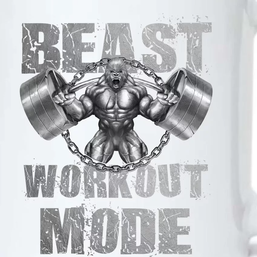 Gorilla Beast Workout Mode Lifting Weights Fitness Gym Meaningful Gift Black Color Changing Mug